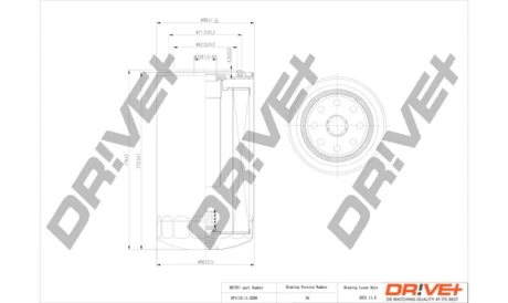 Drive+ Фільтр оливи (аналог WL7421) DR!VE+ DP1110.11.0298