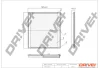 Drive+ - Фільтр салону (аналог WP9192) DR!VE+ DP1110.12.0033 (фото 1)