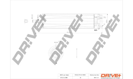 Drive+ - Фільтр палива (аналог WF8365) DR!VE+ DP1110.13.0090