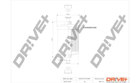Drive+ Фільтр палива (аналог WF8029) DR!VE+ DP1110.13.0110