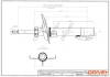 Drive+ Амортизатор (передній) Renault Scenic 03- (Газ) DR!VE+ DP1610.10.0012 (фото 1)