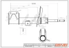 Drive+ Амортизатор (передній) Citroen C4 04-/Peugeot 307 00- (L/R) DR!VE+ DP1610.10.0037 (фото 1)