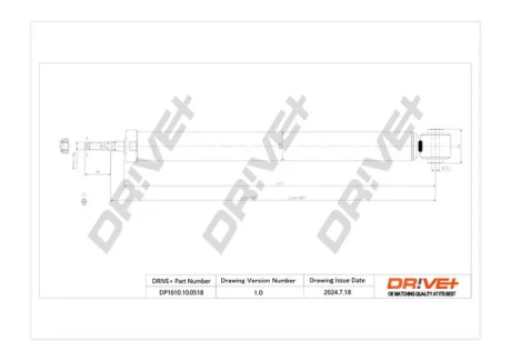 Drive+ - Амортизатор VW GOLF IV DR!VE+ DP1610.10.0518