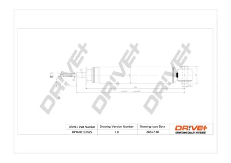 Drive+ - Амортизатор FORD S-MAX DR!VE+ DP1610.10.0525