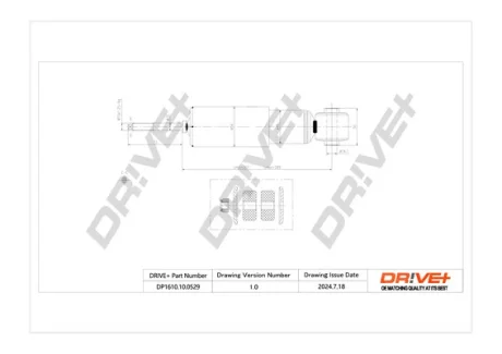 Drive+ Амортизатор (передній) (Oil) DR!VE+ DP1610.10.0529