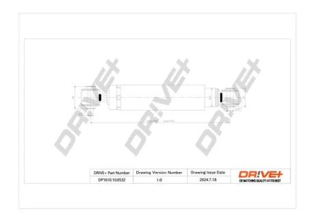 Drive+ - Амортизатор OPEL VECTRA C GTS DR!VE+ DP1610.10.0532