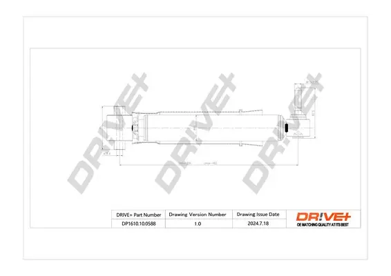 Drive+ - Амортизатор RENAULT MEGANE III Grandtour DR!VE+ DP1610.10.0588 (фото 1)