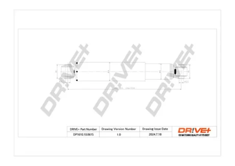 Drive+ - Амортизатор MERCEDES-BENZ SPRINTER 3,5-t Van DR!VE+ DP1610.10.0615