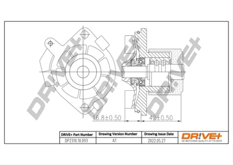 Drive+ Насос охолоджуючої рідини DR!VE+ DP2310.10.093