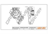 Drive+ Насос охолоджуючої рідини DR!VE+ DP2310.10.115 (фото 1)