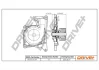 Drive+ Насос охолоджуючої рідини (аналог 8660003373 OE RENAULT) DR!VE+ DP2310.10.119 (фото 1)