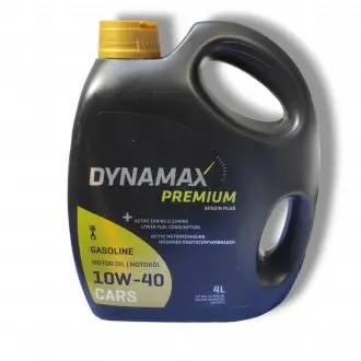 Олива моторна Benzin Plus 10W40 4л DYNAMAX 500032