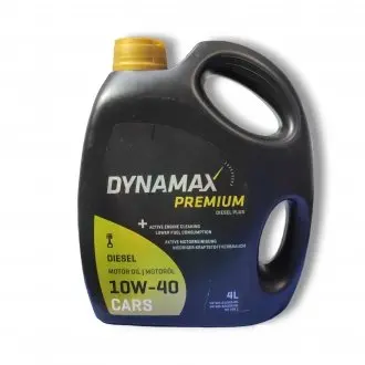 Олива моторна DIESEL PLUS 10W40 4л DYNAMAX 500075