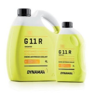 Антифриз G11 Renault COOL (жовтий) концентрат (4L) DYNAMAX 501690