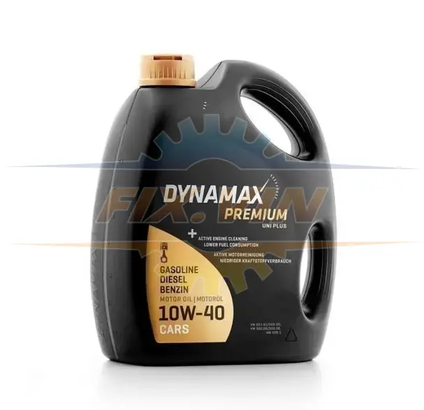 Олива моторна UNI PLUS 10W40 5л DYNAMAX 501962 (фото 1)
