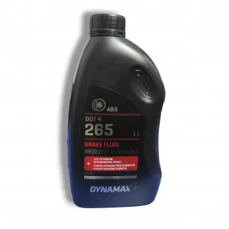 Гальмівна рідина DOT-4 265 1л DYNAMAX 502266