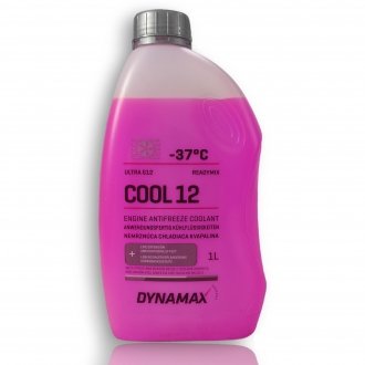 Антифриз Cool Ultra G12 -37 красный 1л DYNAMAX 502575