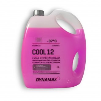 Антифриз Cool Ultra G12 -37 красный 4л DYNAMAX 502577