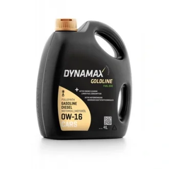 Олива GOLDLINE FUEL ECO 0W16 4L DYNAMAX 502878