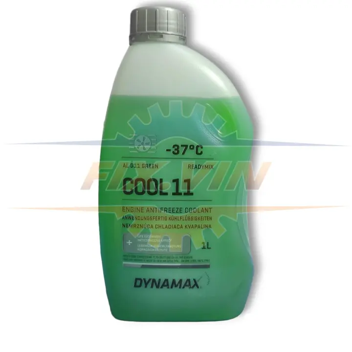 Антифриз COOL AL G11 -37 1 л зелений DYNAMAX 503274 (фото 1)