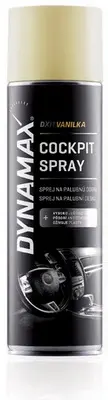 Засіб для полірування та захисту приладових панелей (ваніль)DXI1 COCKPIT SPRAY VANILLA (500ML) DYNAMAX 606137 (фото 1)