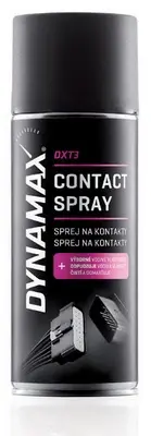 Очищувач електричних контактів DXT3 CONTACT SPRAY (400ML) DYNAMAX 606144 (фото 1)