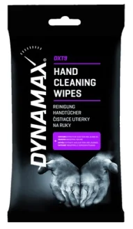 Вологі серветки для очищення рук DXT9 HAND CLEANING WIPES (24шт) DYNAMAX 618502