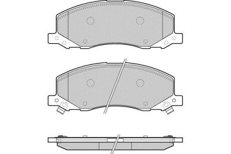 К-кт гальм. колодок перед,(18) Opel Insignia 08- E.T.F 12-1378