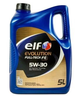 Олива моторна Evolution Fulltech FE 5W30 5л ELF 213935