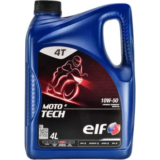 Олива моторна Moto 4 Tech 10W-50 4л ELF 213950