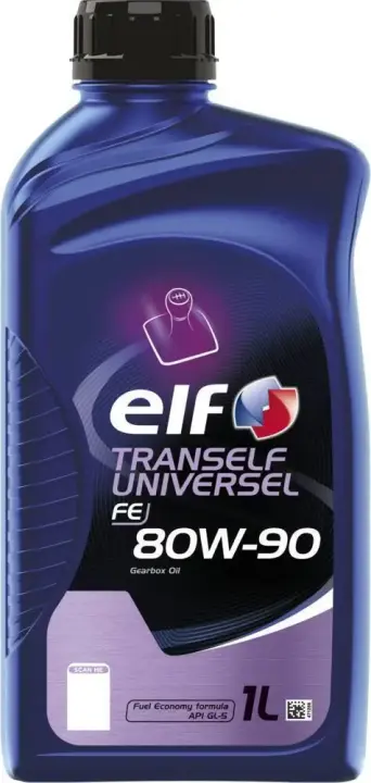 Олива трансміс. Tranself UNIVERSAL FE 80W-90 (Каністра 1л) Напівсинтетична олива з високим індексом в\'язкості для змащення шестерні за важких умов експлуатації.API GL-4API GL-5API MT-1SAE J2360СхваленняMAN 341 TYPE GA1MAN 342 TYPE M2SCAN ELF 214003 (фото 1)