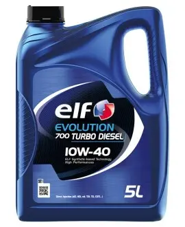 Масло моторное Evolution 700 Turbo Diesel 10W40 5л ELF 214121
