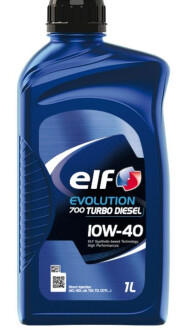 Олива моторна Evolution 700 Turbo Diesel 10W-40 1л ELF 214126