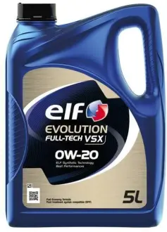 Олива моторна Evolution Full-Tech VSX 0W-20 5л ELF 214229