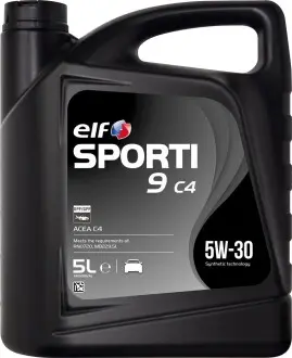 Масло моторное Sporti 9 C4 5W-30 5л. ELF 214332