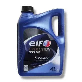 Масло моторное Evolution 900 NF 5W-40 4л ELF 216650