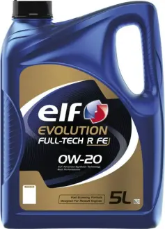 Моторна олива Evolution Full-Tech R FE 0W-20 5л ELF 225623
