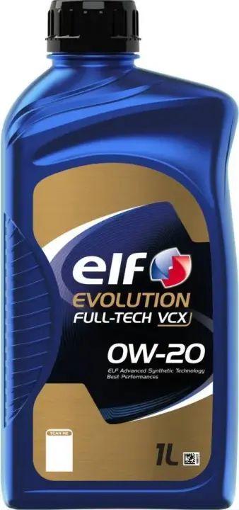 Олива моторна Evolution Full-Tech VCX 0W-20 1л ELF 228335 (фото 1)