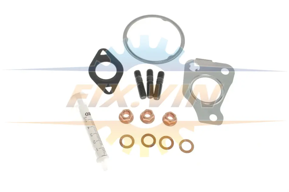 Монтажний комплект турбіни FIAT/OPEL Doblo/Astra \'\'1.3CDTI \'\'07>> ELRING 007.810 (фото 1)
