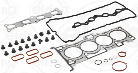 Комплект прокладок, головка блоку MITSUBISHI/PSA 2,4 16V 4B12 до 07.2012 (вир-во Elring) ELRING 161.680