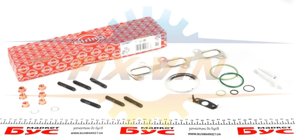 Монтажний комплект турбіни SKODA/VW \'\'1.2TDI \'\'10>> ELRING 245.850 (фото 1)