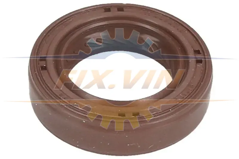 Сальник балансира (масляного насоса) MITSUBISHI 2,5 TD 4D56-T 17x28x7 FPM (пр-во Elring) ELRING 247.300 (фото 1)