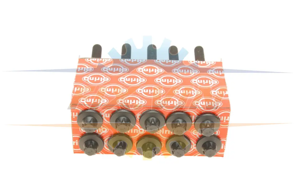 Болти головки (к-кт 10шт.) Citroen C3/C4/Peugeot 206/307 1.4 16V 03- (M10x1.5x117) ELRING 353.770 (фото 1)