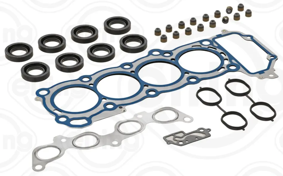 Комплект прокладок, головка блоку циліндрів NISSAN 1.4 16V CR14DE 05- (вир-во Elring) ELRING 382.500 (фото 1)