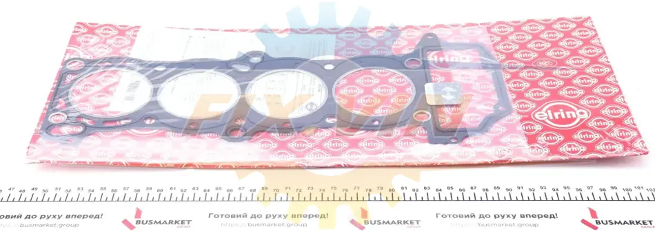Прокладка головки блоку циліндрів NISSAN 1,4 16V DOHC GA14DS/GA14DE ELRING 423.590 (фото 1)