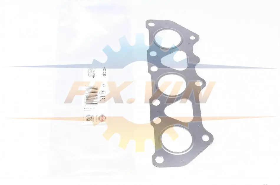 Прокладка колектора EX VAG 2.4/2.7/2.8 V6 AGA/AGE/AJG/ALF/AZA/ASJ 09/00-05/01 (2) (вир-во Elring) ELRING 433.250 (фото 1)