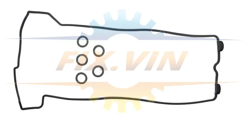 Прокладка клапанної кришки (к-кт) Mercedes Benz W140 M120 91-99 г. ліва ELRING 445.500 (фото 1)