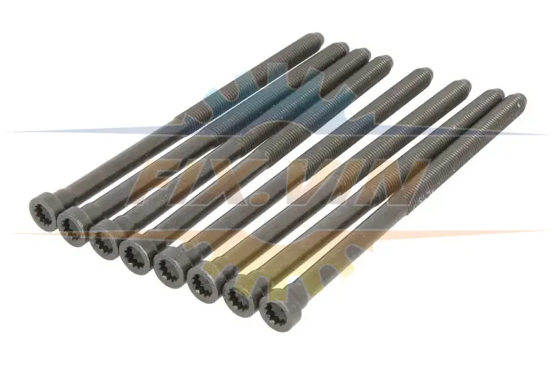 Комплект болтів з головкою системи TORX з чорного металу ELRING 527.770 (фото 1)
