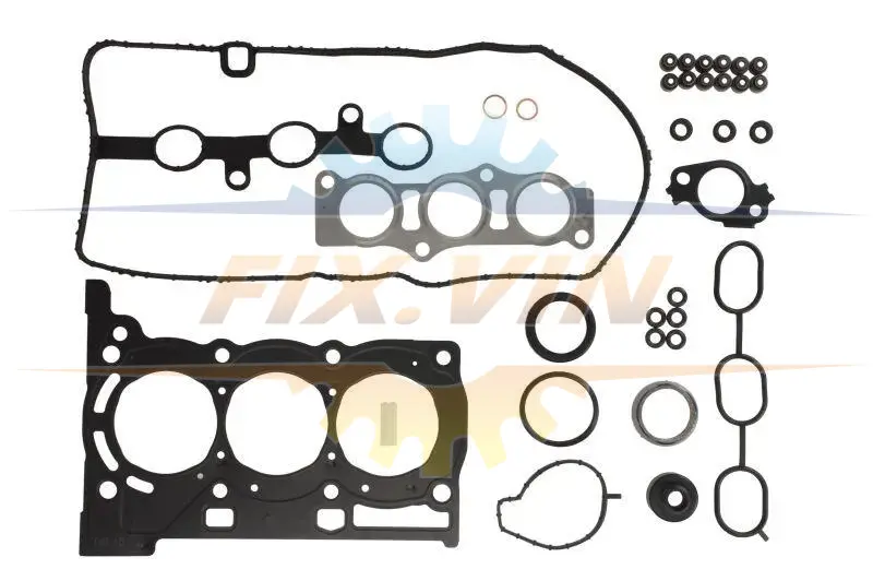 Комплект прокладок, головка блоку PSA/TOYOTA 1,0 VVTi CFA/CFB/1KR-FE-14 (вир-во Elring) ELRING 687.800 (фото 1)