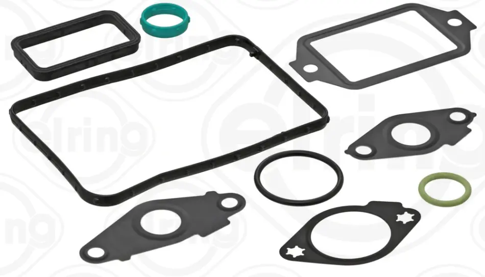 CHEVROLET Комплект прокладок масляного радіатора SILVERADO 2500 HD 6.6 Di 01-07, ISUZU ASCENDER 4.2 4WD 03- ELRING 731180 (фото 1)
